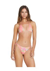 Billabong Damen Bikini-Hose "Crazy For Coral"peach out, Gr. L, 78% Nylon 22% Elasthan, Badehosen