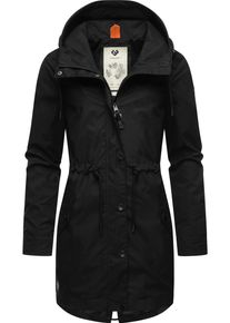 Ragwear Damen Parka "Canny", blau, modisch, Gr. XXXL, Obermaterial: 65% Polyester, 35% Baumwolle, Innenfutter: 100% Polyester, Jacken, stylische