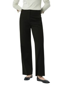 comma, COMMA Damen Marlene-Hose, schwarz, casual, Gr. 42, unifarben, Web, Obermaterial: 48% Polyamid, 42% Viskose, 10% Elasthan, Hosen, mit Taschen