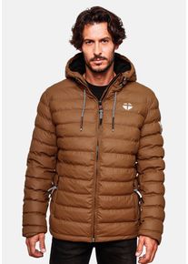STONE HARBOUR Herren Winterjacke "Zaharoo", braun, sportlich, Gr. XXL, Obermaterial: 95% Polyester, 5% Polyurethan, Futter: 100% Polyester,