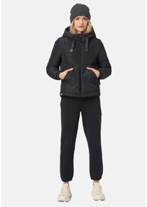 Navahoo Damen Steppjacke "Eisbällchen", schwarz, modisch, Gr. M, Oberstoff: 100% Polyester, Futter: 100% Polyester, Wattierung: 100% Polyester,