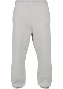 Urban Classics Herren Jogginghose "Urban Classics Herren Sweatpants", grau, Gr. L, unifarben, 65% Baumwolle, 35% Polyester, Hosen