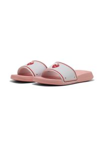 Puma Sandale "Popcat 20 Idylle Slides Damen", Gr. 39weiß for all time rot pink fruit, Obermaterial: Textil, Synthetik; Futter: Textil; Innensohle: