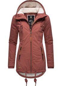 Ragwear Damen Winterjacke "Zuzka Winter", orange, modisch, Gr. XS, Außenmaterial: 100% Polyester, Innenfutter: 100% Polyester, Wattierung: 100%