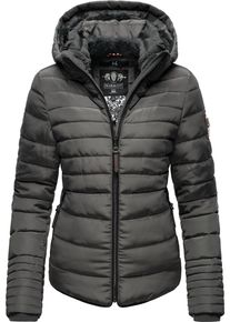 Marikoo Damen Winterjacke "Amber", grau, casual, Gr. XXL, Obermaterial: 100% Polyester, Futter: 100% Polyester, Wattierung: 100% Polyester,