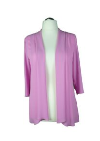 Damen Blusenjacke "HERMANN LANGE Collection Chiffonjacke Bella", pink, Gr. 40, HERMANN LANGE Collection, 100% Polyester, Jacken