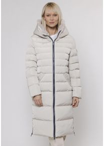 Rino & Pelle RINO & PELLE Damen Steppmantel, grau, casual, Gr. 44, unifarben, Obermaterial: 100% Polyester. Futter: 100% Polyester. Beschichtung: 100% Polyester,