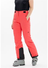 WHISTLER Damen Skihose "YARRA", pink, casual, Gr. 40, mehrfarbig, 94% Polyester, 6% Elasthan, Hosen, mit wasserdichter 3-Lagen-Membran