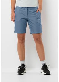 Jack Wolfskin Damen Shorts "HIKING ALPINE SHORT W", blau, Gr. 38, OBERSTOFF: 87% POLYESTER, 13% ELASTHAN; LINING: 100% POLYESTER, Hosen