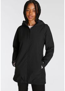 Jack Wolfskin Damen Funktionsjacke "Outdoorjacke NOSTA", schwarz, sportlich, Gr. XS, Obermaterial: 100% Polyester. Futter: 100% Polyester.