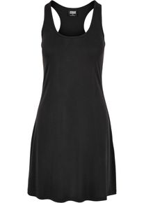Urban Classics Damen Shirtkleid "Urban Classics Damen Ladies Modal Short Racer Back Dress", schwarz, klassisch, Gr. XXXL, unifarben, 77% Modal, 23%
