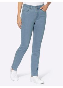 Heine Damen Bequeme Jeans, blau, Gr. 36, unifarben, 81% Baumwolle, 17% Polyester, 2% Elasthan, Jeans