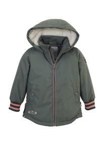 Kinder Parka "FIOW 18 MNS PRK", grün, sportlich, Gr. 74, FIRST INSTINCT BY Killtec, Obermaterial: 88% Polyester 12% Baumwolle, Innenfutter: 100%
