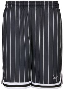 Karl Kani Herren Shorts "Karl Kani Herren", schwarz, Gr. M, gestreift, 100% Polyester, Hosen