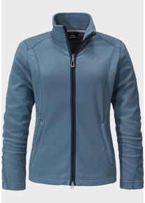 Schöffel SCHÖFFEL Damen Fleecejacke "Fleece Jacket Leona3", blau, sportlich, Gr. 34, Oberstoff: 100% Polyester, Jacken