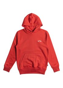 Billabong Kinder Kapuzensweatshirt "Arch", rot, Gr. 8, 60% Polyester, 40% Baumwolle, Sweatshirts