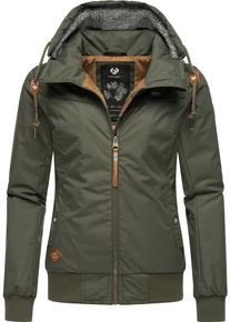 Ragwear Damen Winterjacke "Jotty Winter", gelb, modisch, Gr. XXL, Außenmaterial: 100% Polyester, Innenfutter: 100% Polyester, Wattierung: 100%