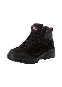 Jack Wolfskin Wanderschuh "SUNSET HIKE TEXAPORE MID W", Gr. 39,5, schwarz, sportlich, Schuhe, Wasserdicht