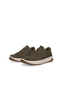 Ecco Herren Sneaker "ByWay 2.0", Gr. 42, grün, Nubukleder, sportlich, Schuhe, Outdoorschuh, Freizeitschuh, Halbschuh mit gepolstertem Schaftrand