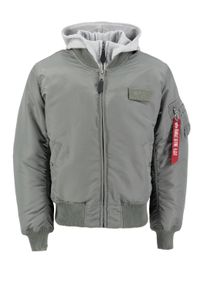 Herren Bomberjacke "Alpha Industries Men - Bomber Jackets MA-1 D-Tec", grün, Gr. S, Alpha Industries, Obermaterial: 100% Nylon, Futter: 100% Nylon,