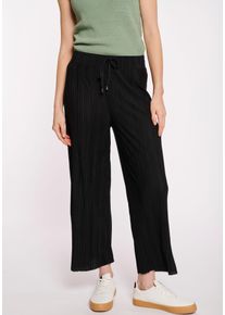 Haily's HAILY’S Damen Schlupfhose "3/4 P TR Lo44retta", schwarz, feminin, Gr. XXL, unifarben, Web, Obermaterial: 65% Polyester, 35% Viskose, Hosen, mit