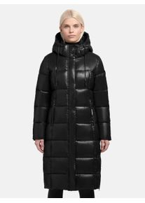Khujo Damen Steppmantel "Shane2-YM", schwarz, modisch, Gr. L, Obermaterial: 100% Nylon, Innenfutter: 100% Nylon, Wattierung: 100% Polyester, Mäntel,