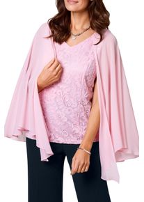 Damen Spitzenshirt "HERMANN LANGE Collection Spitzenshirt Julina", rosa, Gr. 36, HERMANN LANGE Collection, 92% Nylon, 8% Elasthan, Shirts