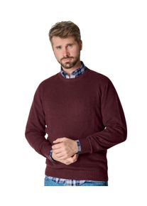 Casamoda Herren Strickpullover "Casamoda Pullover uni", rot, Gr. L, 100% Baumwolle, Pullover