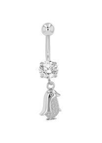 Adelia´s ADELIA ́S Damen Bauchnabelpiercingweiß, neutral, Edelstahl, Piercings