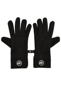 Urban Classics Damen Baumwollhandschuhe "Urban Classics Unisex Hiking Polar Fleece Gloves", schwarz, Gr. S, 100% Polyester, Handschuhe
