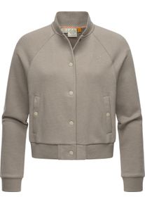 Ragwear Damen Bomberjacke "Simonette", braun, modisch, Gr. 4XL, Material: 70% Baumwolle, 30% Polyester, Jacken, stylische Damen Collegejacke für den