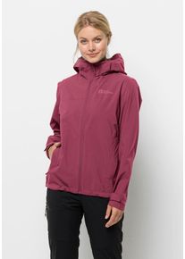 Jack Wolfskin Damen Outdoorjacke "ELSBERG 2.5L JKT W", rot, Gr. XS, OBERSTOFF 100% POLYESTER FUTTER 100% POLYESTER, Jacken