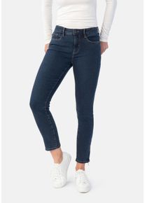 STOOKER WOMEN Damen 5-Pocket-Jeans "Florenz Denim Slim Fit", blau, casual, Gr. 38, Denim/Jeans, 82% Baumwolle, 17% Polyester, 1% Elasthan, Jeans,