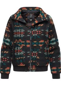 Ragwear Damen Outdoorjacke "Toscia Ikat", schwarz, modisch, Gr. XL, Obermaterial: 100% Polyester, Innenfutter: 100% Polyester, Wattierung: 100%
