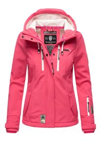 Marikoo Damen Softshelljacke "Kleine Zicke", pink, Gr. XL, Obermaterial: 98% Polyester, 2% Elasthan, Innenmaterial: 100% Polyester, Jacken,