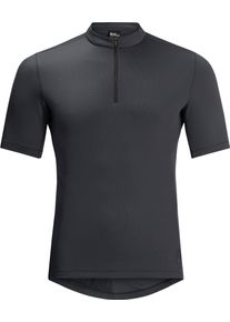 Jack Wolfskin Herren Funktionsshirt "BIKE COMMUTE HZ T M", grau, Gr. XXL, Style:1. Oberstoff 100% POLYESTER; 2.FUTTER: 100% POLYESTER, Shirts
