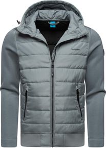 Ragwear Herren Steppjacke "Hallmar Hood", grau, casual, Gr. XXXL, Obermaterial: 100% Polyester, Obermaterial Ärmel: 100% Polyester, Innenfutter: 100%
