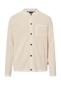 JOOP! JOOP JEANS Herren Cardigan "Orlano", beige, casual, Gr. L, unifarben, Strick, Obermaterial: 100% Baumwolle, Strickjacken, Logo-Etikett seitlich am