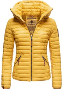 Marikoo Damen Steppjacke "Löwenbaby", gelb, modisch, Gr. XS, Oberstoff: 100% Nylon, Futter: 100% Polyester, Wattierung: 100% Polyester, Ärmelfutter: