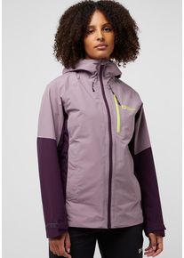 Jack Wolfskin Damen Funktionsjacke "EAGLE PEAK 2L JKT W", lila, Gr. S, Hauptmaterial: 100% Polyester (recycled); Kontrast: 100% Polyester (recycled);