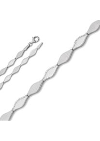 ONE ELEMENT Damen Silberarmband "Zirkonia Armband aus 925 Silber 19 cm", 19, silber, Armbänder, Damen Silber Schmuck
