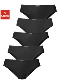 H.I.S. H.I.S Damen Slip, Gr. 52, schwarz, Obermaterial: 95% Baumwolle, 5% Elasthan, unifarben, Unterhosen, aus elastischer Baumwoll-Qualität