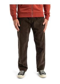 Quiksilver Herren Stoffhose "Taxer Regular Cord", braun, Gr. L, [Hauptstoff] 100% Baumwolle, Hosen