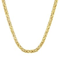 Firetti Herren Kette ohne Anhänger "Schmuck Geschenk Silber 925 Halsschmuck Halskette Königskette", 45, Silber 925 (Sterlingsilber), B: 4mm, gold,