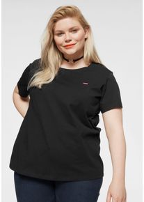 LEVI'S® PLUS LEVI'S PLUS Damen T-Shirt "THE PERFECT TEE", schwarz, casual, Gr. XXXL, Jersey, Obermaterial: 100% Baumwolle, Shirts