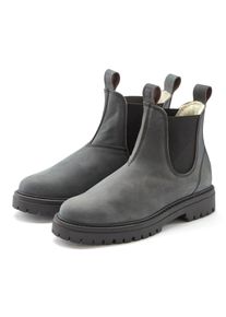 ELBSAND Damen Stiefelette, Gr. 42, grau, Obermaterial: 100% Rindsleder. Futter: 100% Textilmaterial. Decksohle: 100% Textilmaterial. Laufsohle: 100%