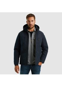 PME-Legend PME LEGEND Herren Outdoorjacke "Semi long jacket STEARPACKER Ottoman", blau, casual, Gr. XXXL, unifarben, Web, Obermaterial: 100% Polyester, Jacken,