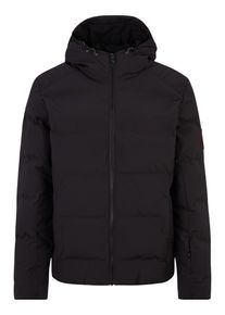 Ziener Herren Skijacke "TYERS", schwarz, Gr. 56, Obermaterial: 100% Polyester recycled; Futter: 1. 100% Polyester, 2. 100% Polyamid; Wattierung: 1.