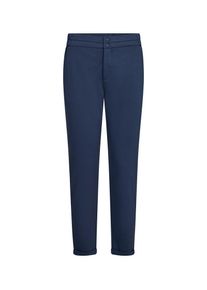Freequent Damen Stoffhose "FQNANNI-ANKLE", blau, casual, Gr. L, unifarben, Web, Obermaterial: 73% Polyester, 24% Viskose, 3% Elasthan, Hosen,