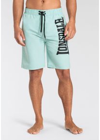 Lonsdale Herren Bermudas, blau, sportlich, Gr. XXXL, unifarben, Web, Obermaterial: 100% Polyester. Innenslip: 100% Polyester, Hosen